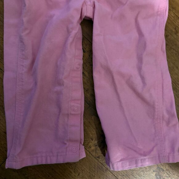 Toddler pink Carhartt Overalls 24 months - Picture 2 of 5